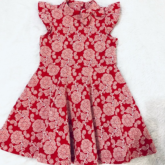 Janie and Jack Other - Janie and Jack❤️NWOT Beautiful red floral dress.